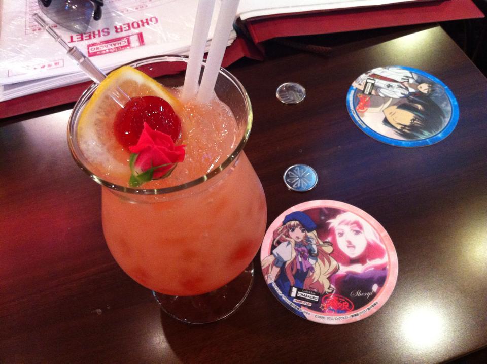 Macross Cafe anime cocktail