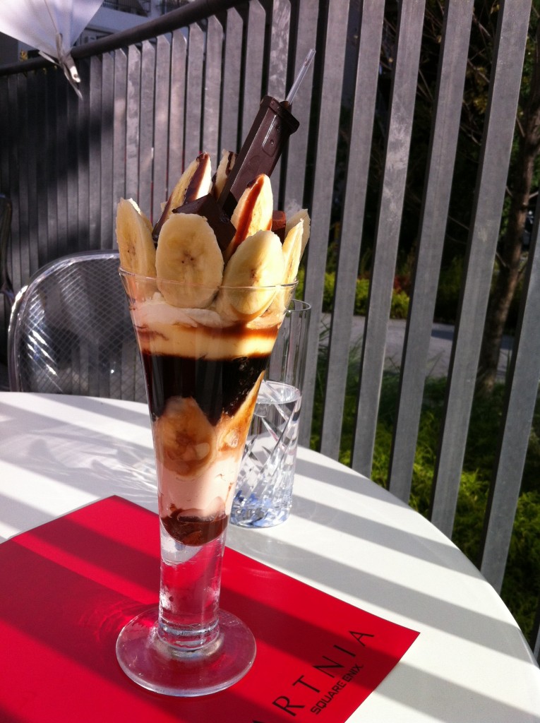 Artnia chocolate banana parfait