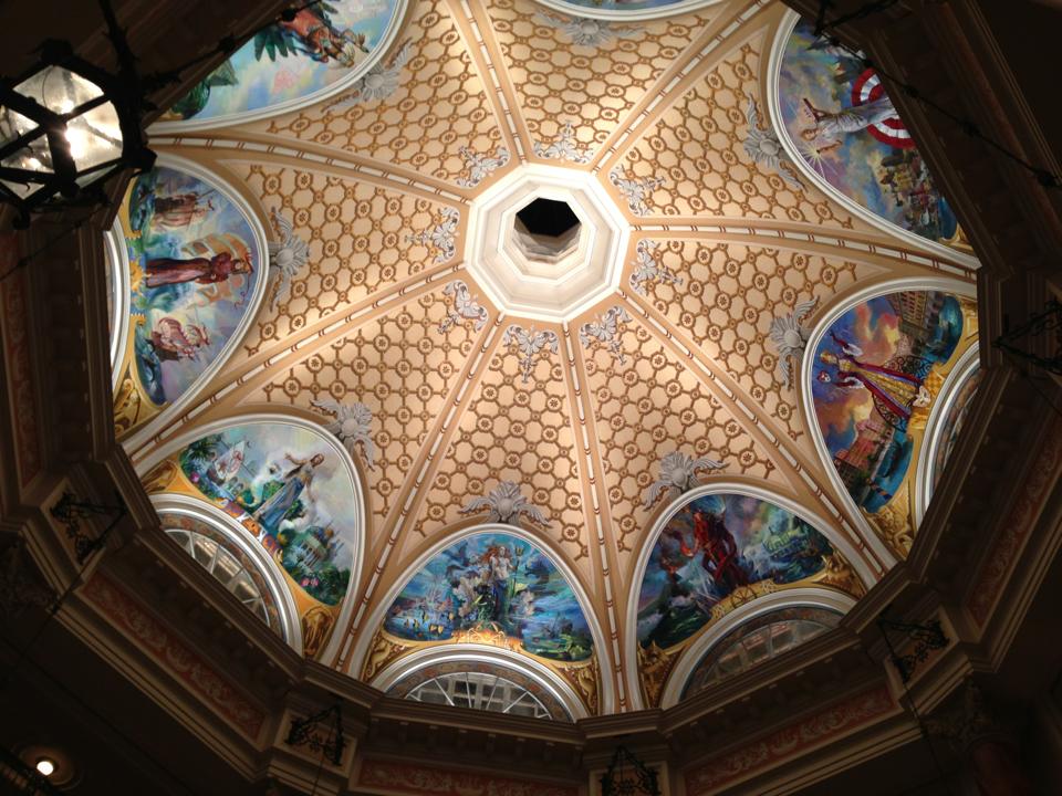 Mural dome at MiraCosta TDR