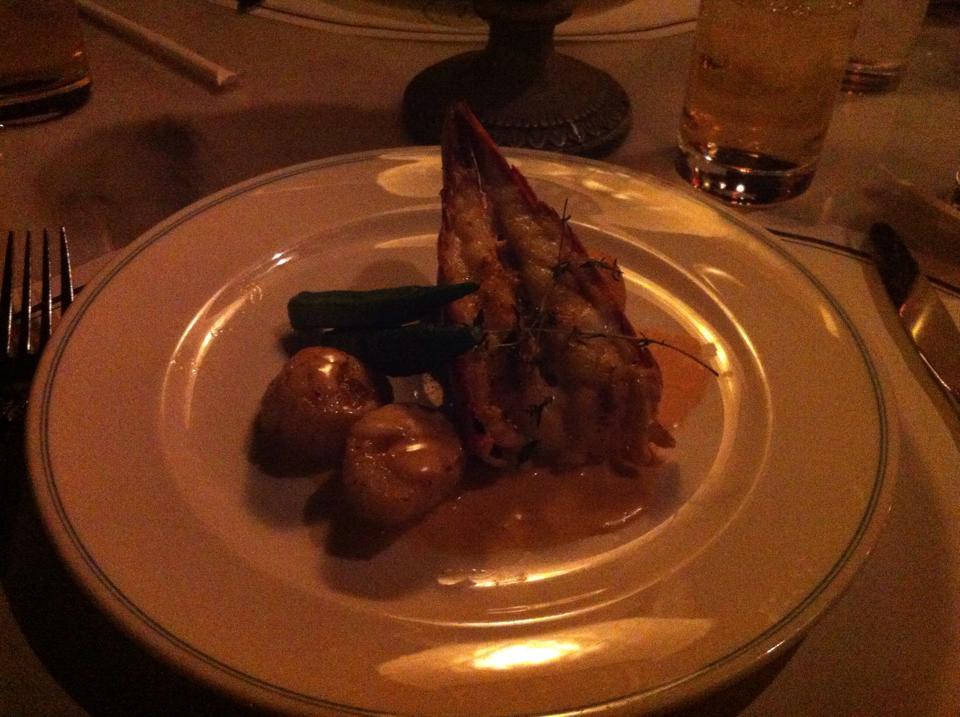 Blue Bayou TDR Sauteed Lobster Tail and Scallops