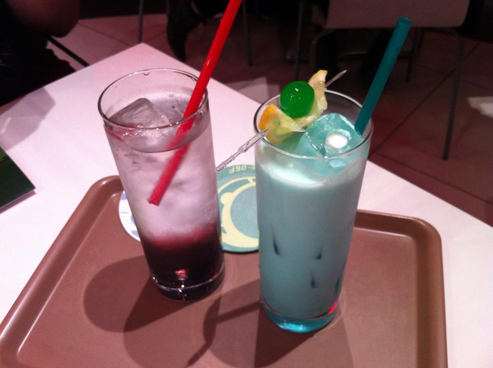 Cocktails Gundam Cafe Akiba