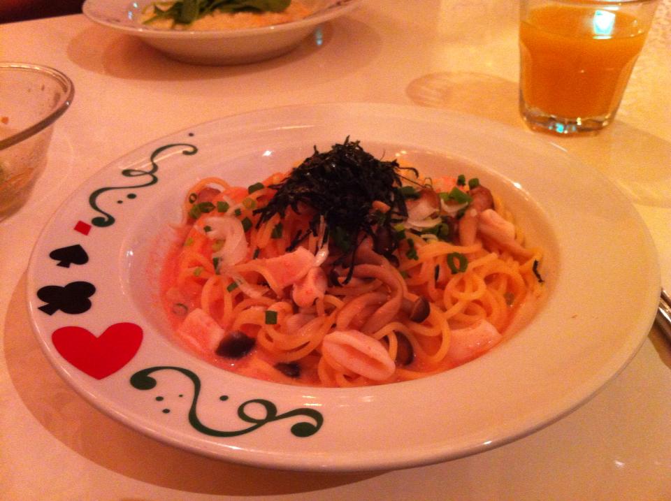 Lunch at Alice in Wonderland Restaurant Tokyo