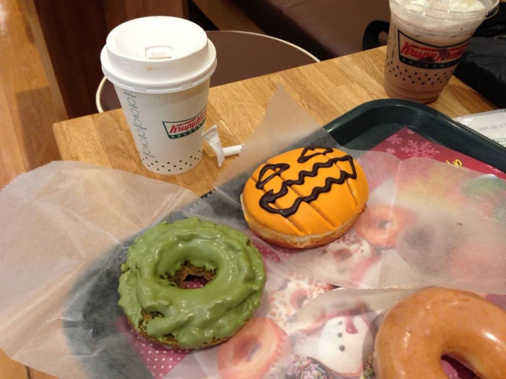 Halloween doughnuts Krispy Kreme Japan