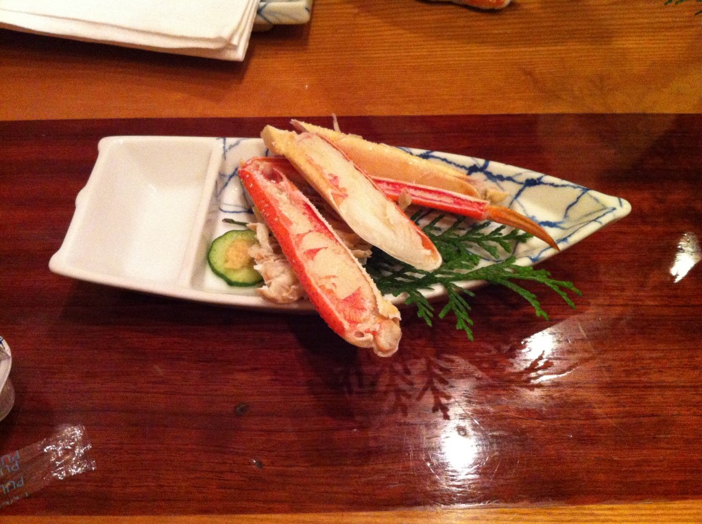 Crab restaurant Shibuya Tokyo