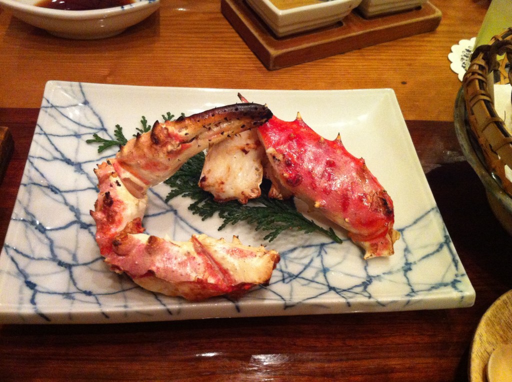 Crab restaurant Shibuya Tokyo