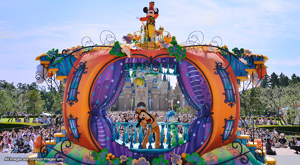 Tokyo Disneyland Halloween 2015 Concept Image
