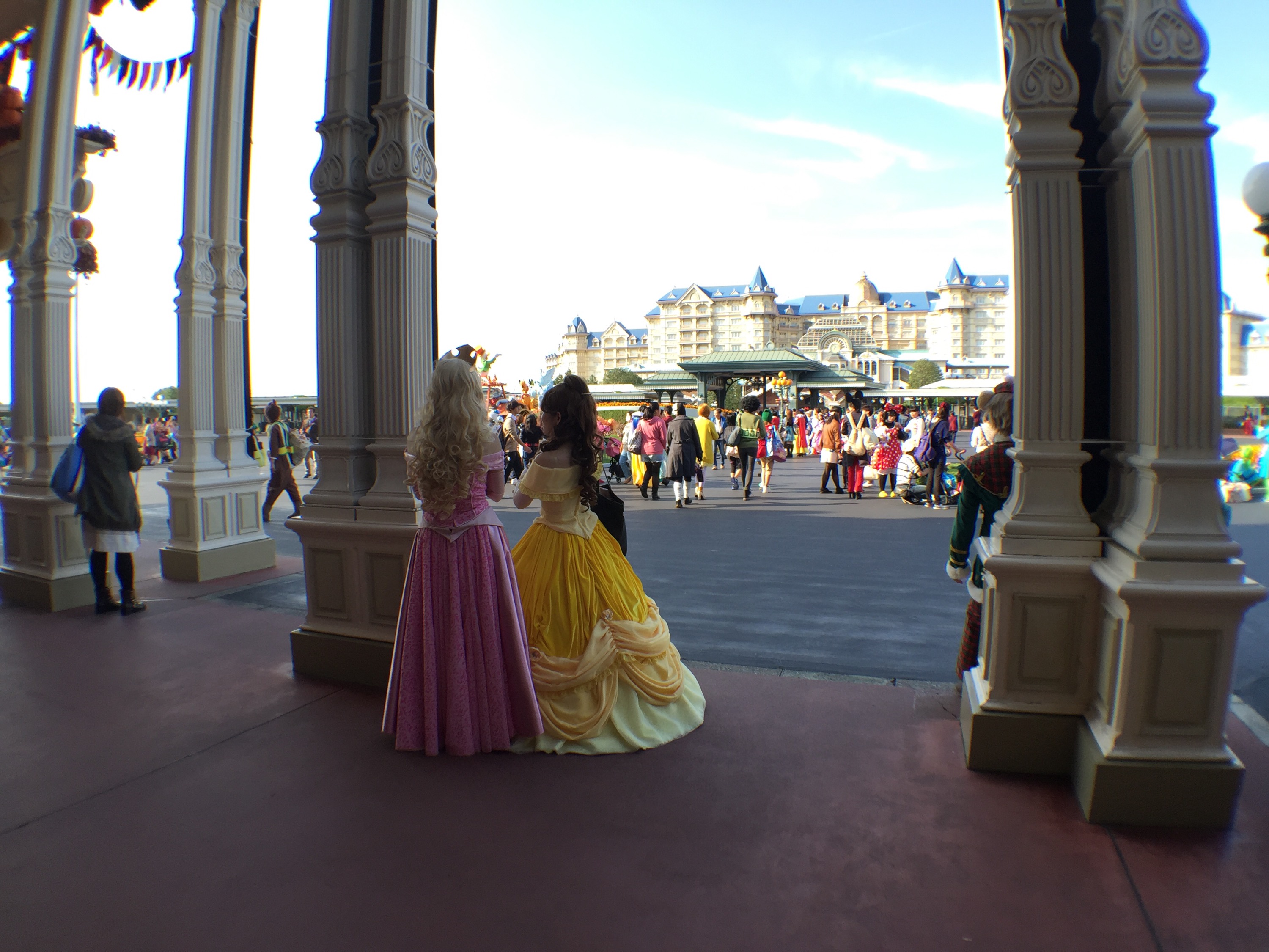 Disney Princess Costumes Halloween 2015 Tokyo Disneyland