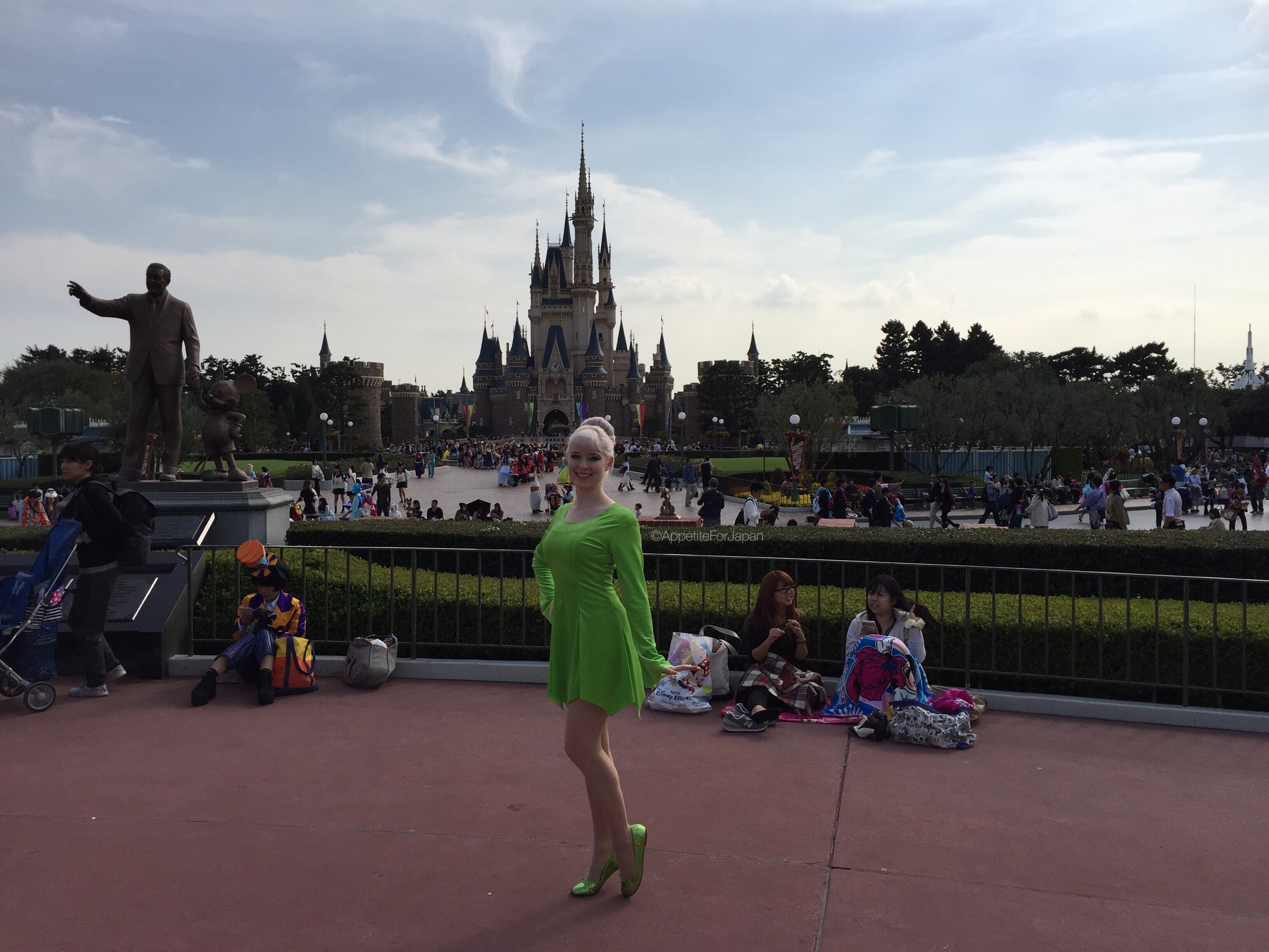 Tinker Bell Costume Halloween Tokyo Disneyland