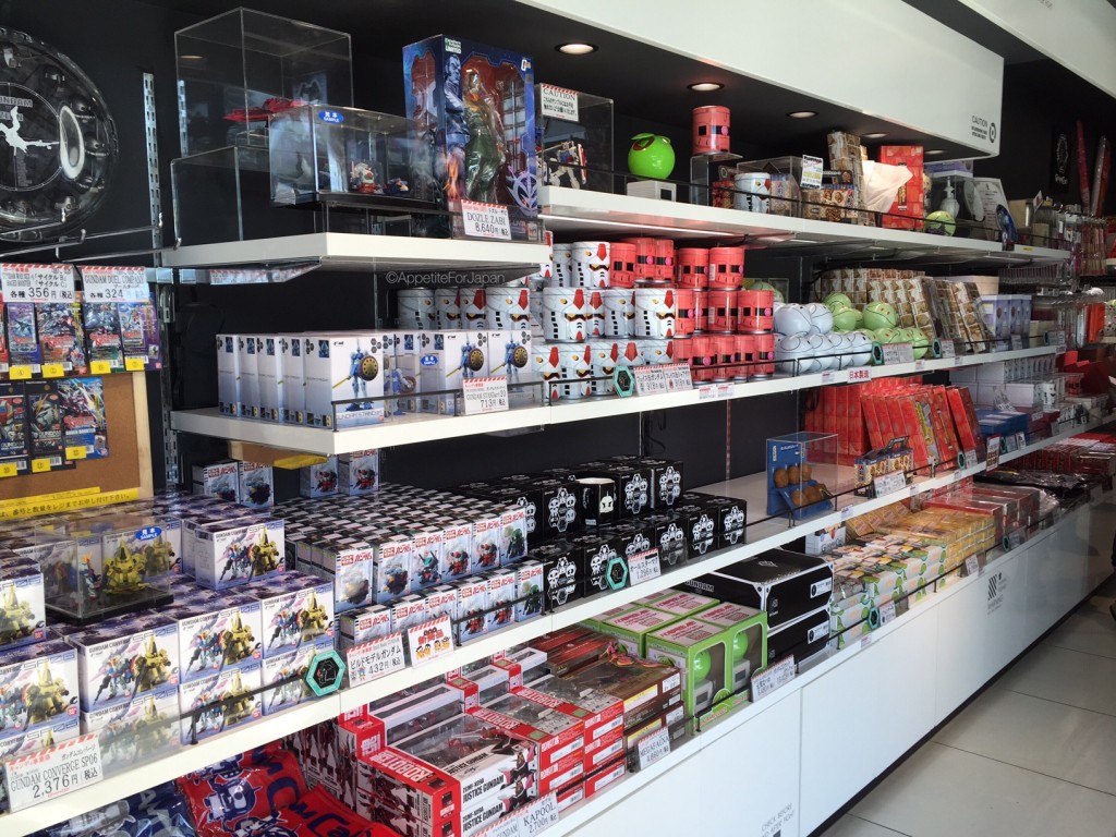 Gundam Cafe Diver City Merchandise