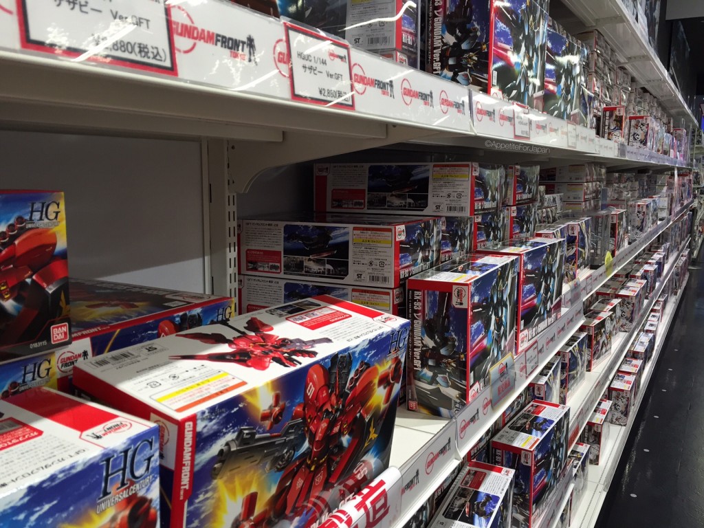 gunpla store japan