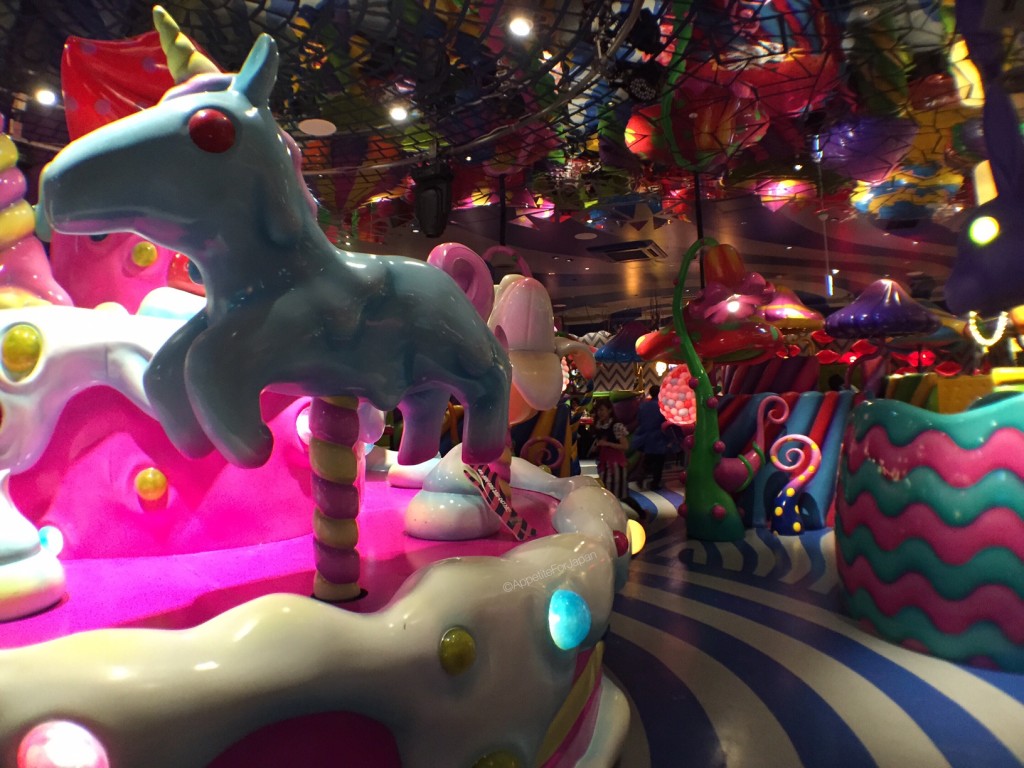 Kawaii Monster Cafe Sweets Go Round Carousel