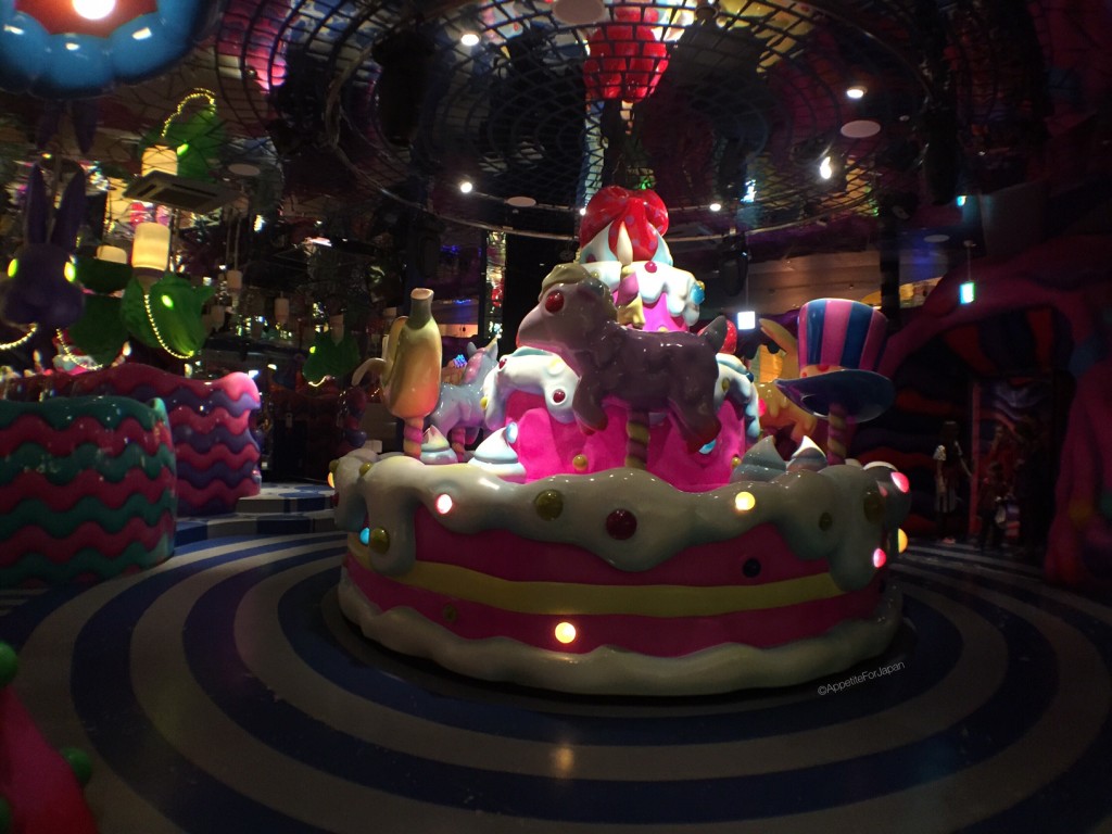 Kawaii Monster Cafe Sweets Go Round Carousel