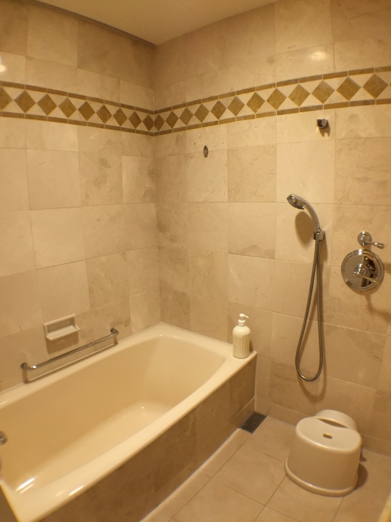 New renovated bathroom at Hotel MiraCosta