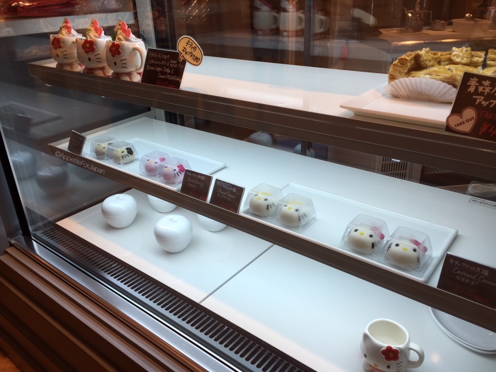 Takeaway cakes from Hello Kitty cafe Tokyo