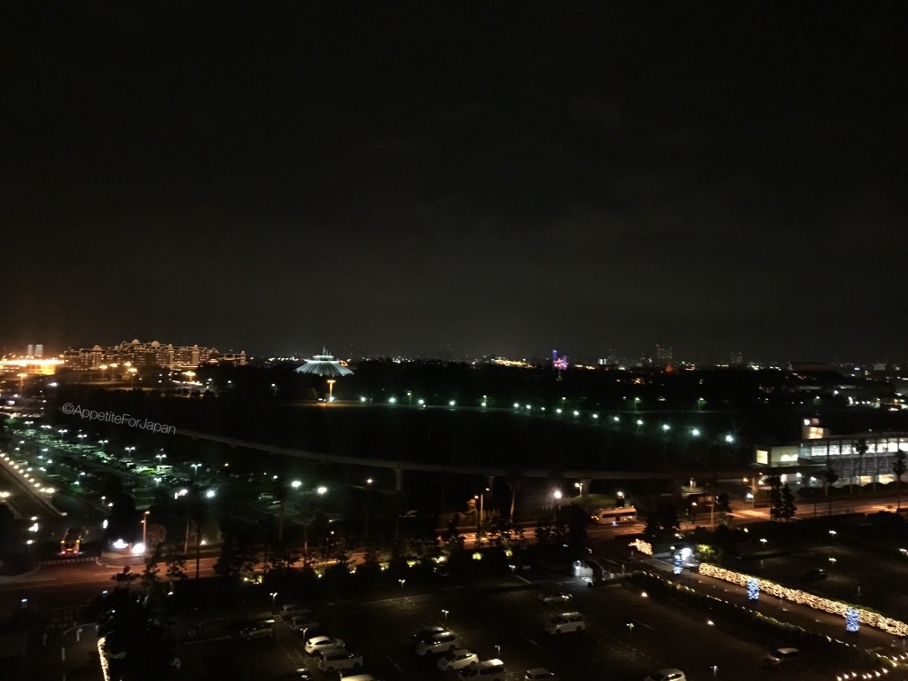 Hilton Tokyo Bay King Celebrio Park view at night