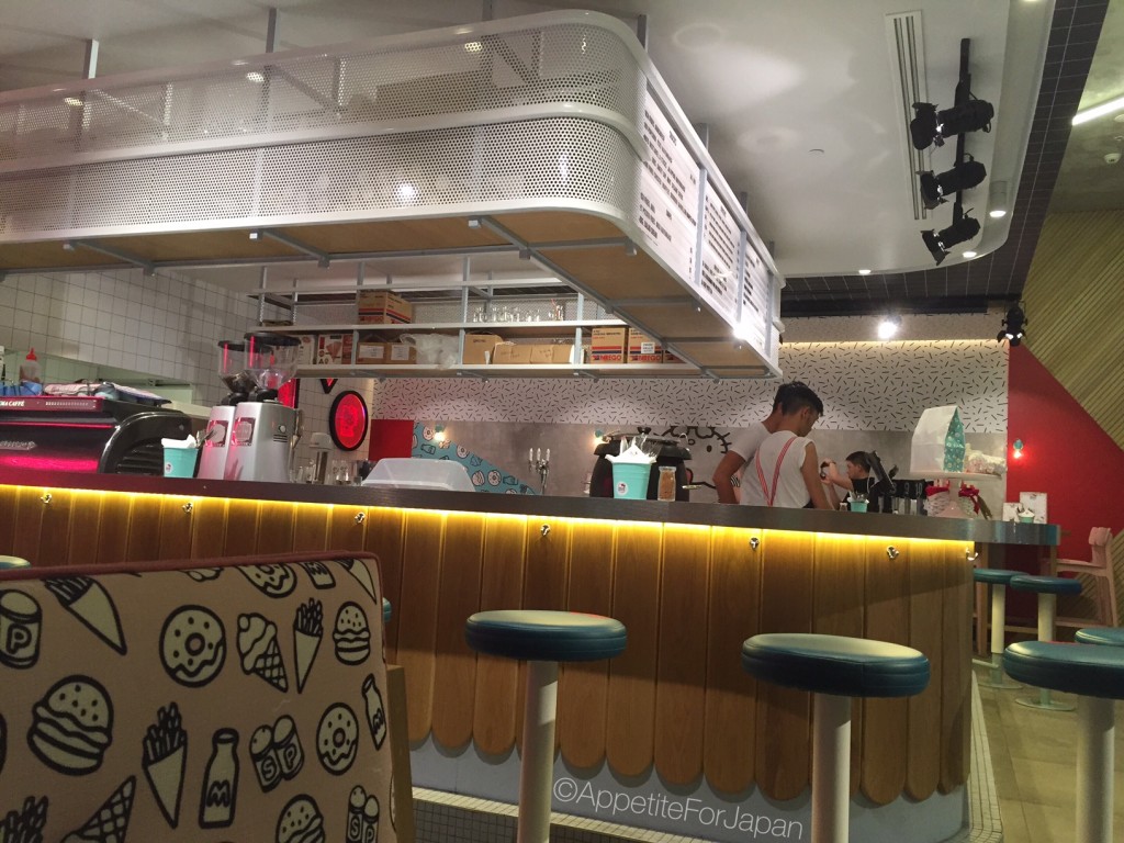 Inside the Hello Kitty Diner Australia