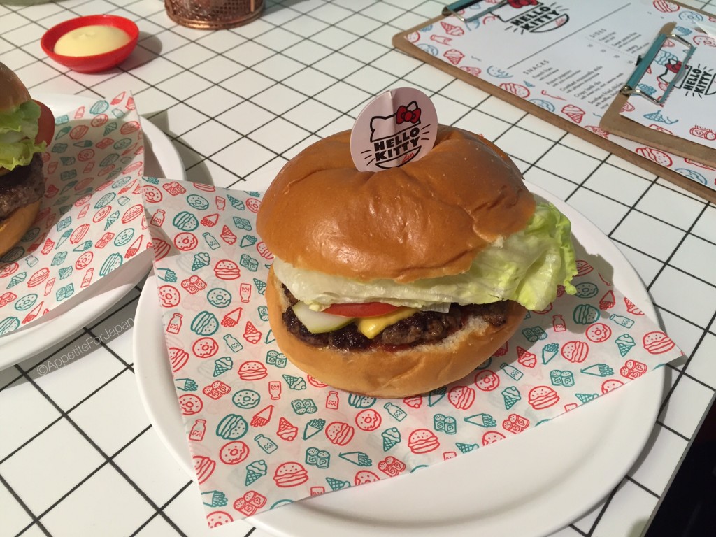 Hello Kitty Diner Australia Burgers