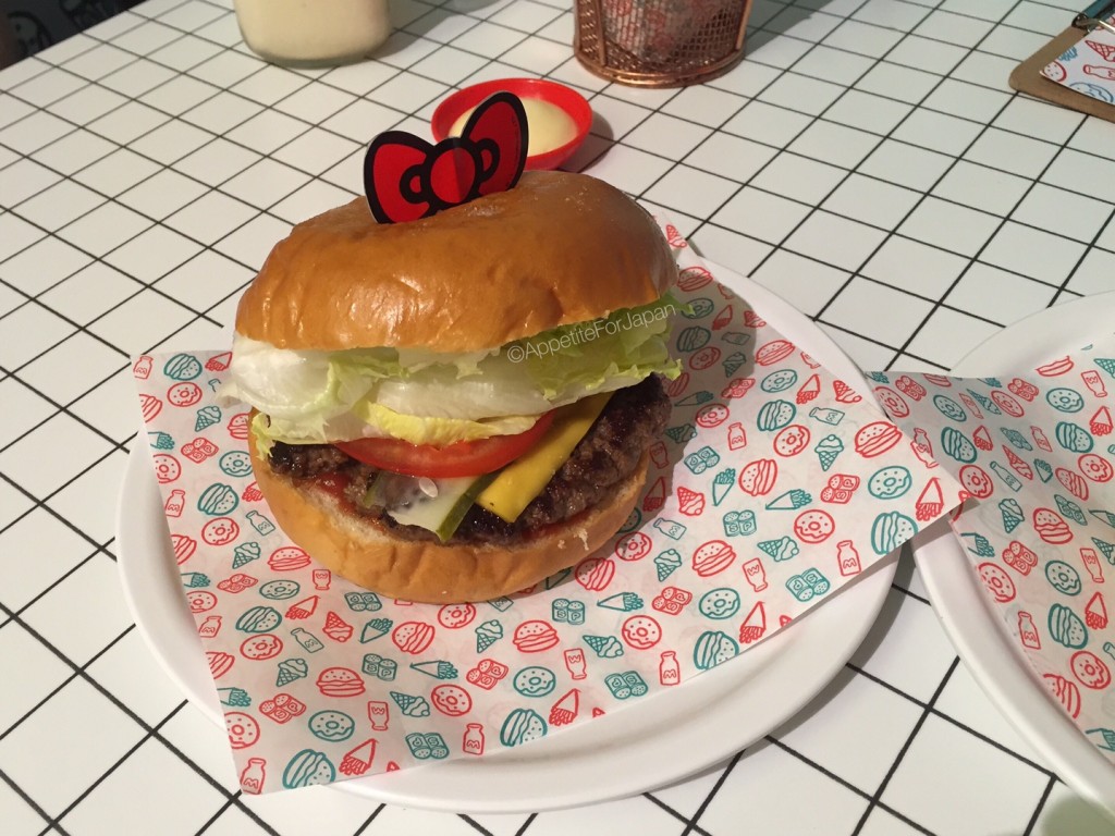 Hello Kitty Diner Australia Burgers