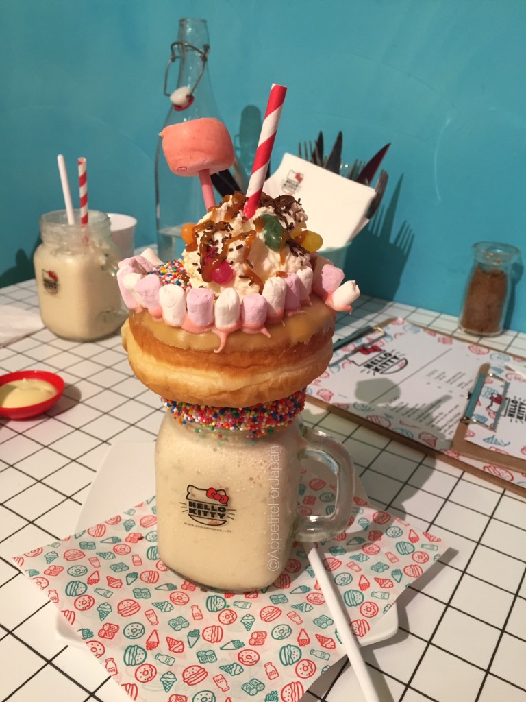 Hello Kitty Diner Australia giant milkshake