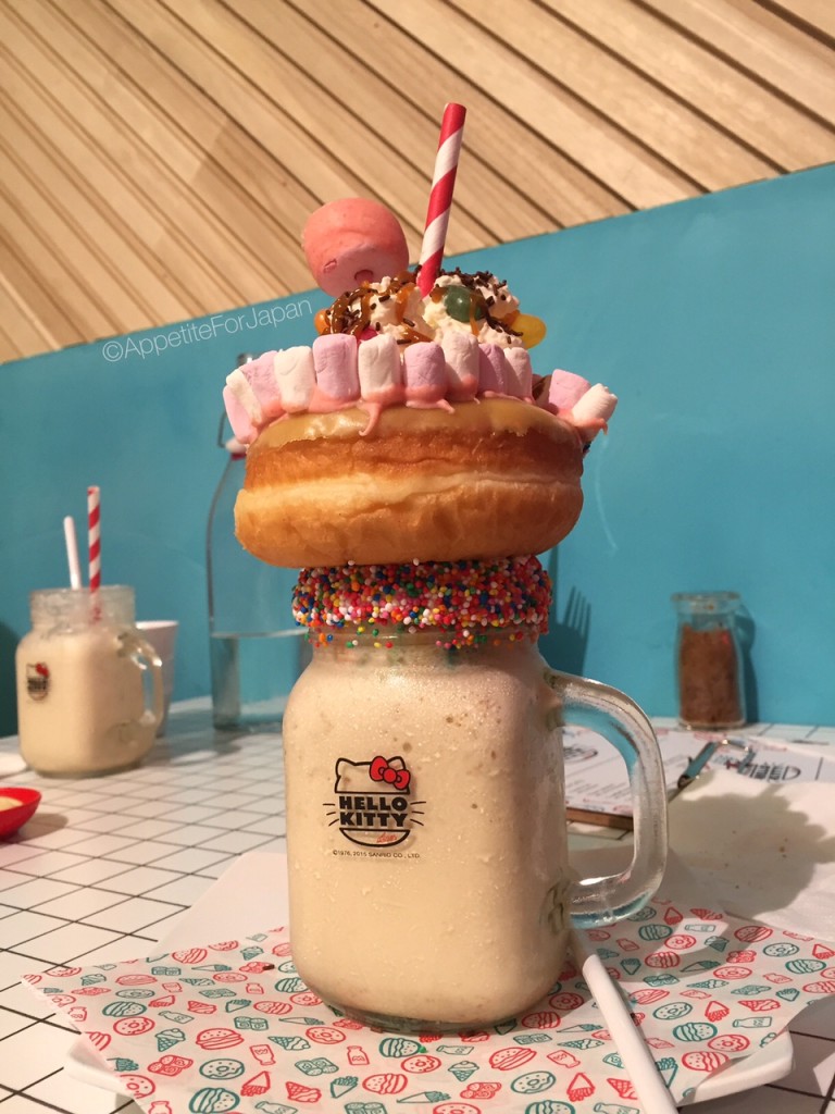 Hello Kitty Diner Australia giant milkshake