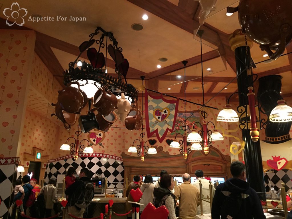 Alice in Wonderland Restaurant Tokyo Disneyland