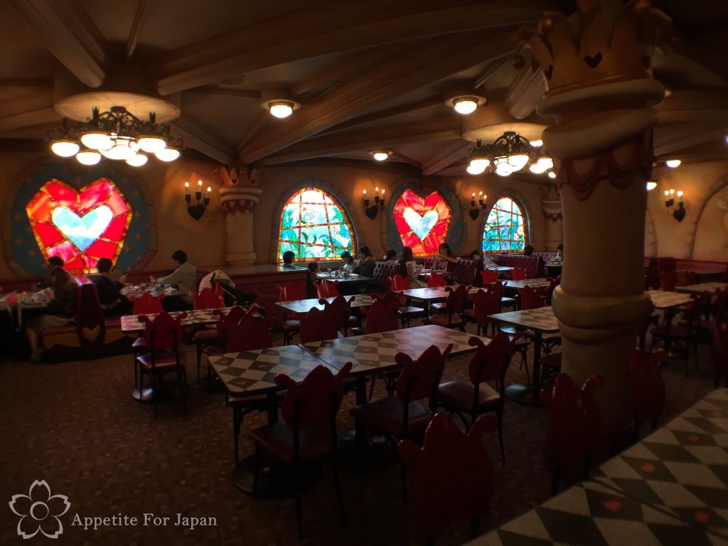 Alice in Wonderland Restaurant Tokyo Disneyland