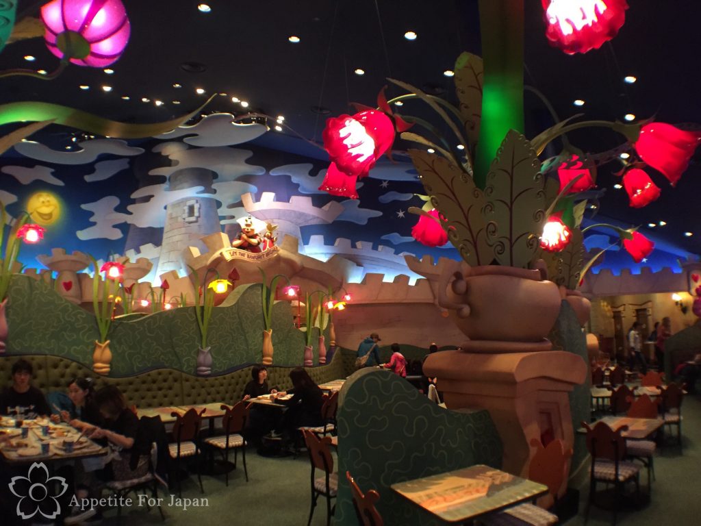 Alice in Wonderland Restaurant Tokyo Disneyland