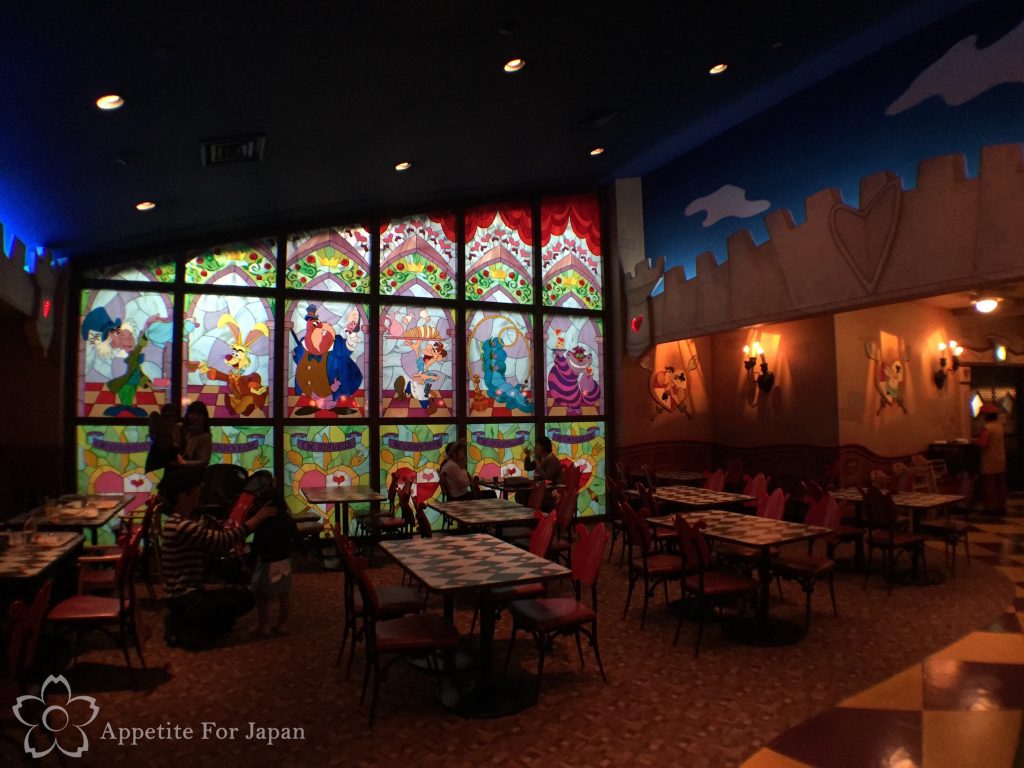 Alice in Wonderland Restaurant Tokyo Disneyland