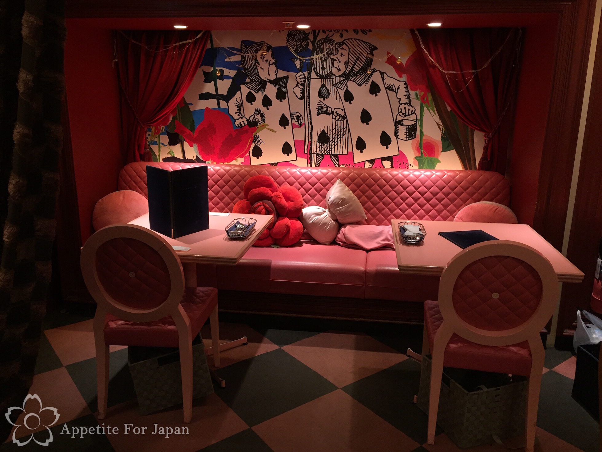 Alice in Wonderland themed restaurant in Shinjuku Appetite For Japan