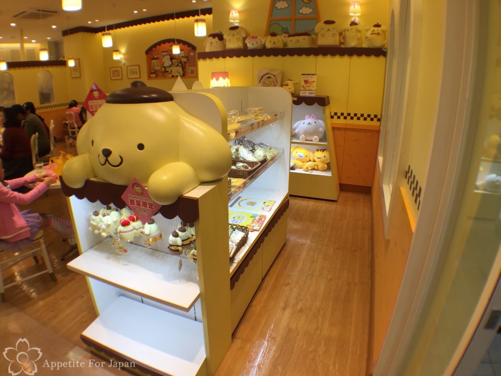 Sanrio Pompompurin Cafe Harajuku