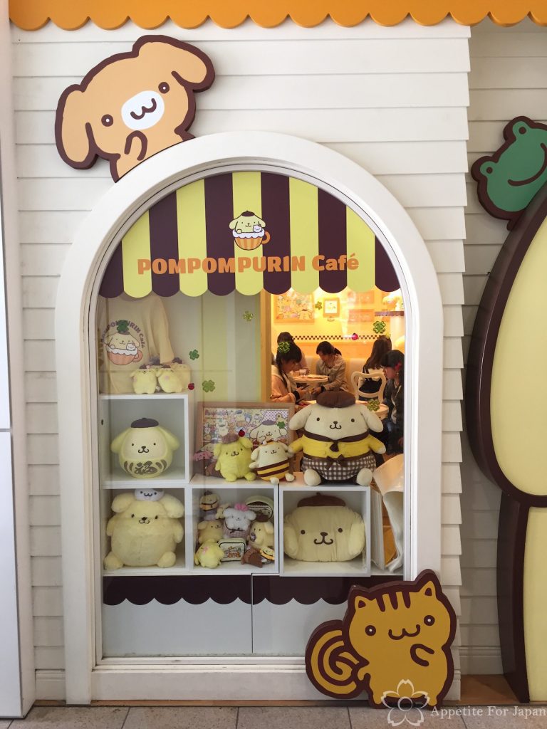 Sanrio Pompompurin Cafe Harajuku