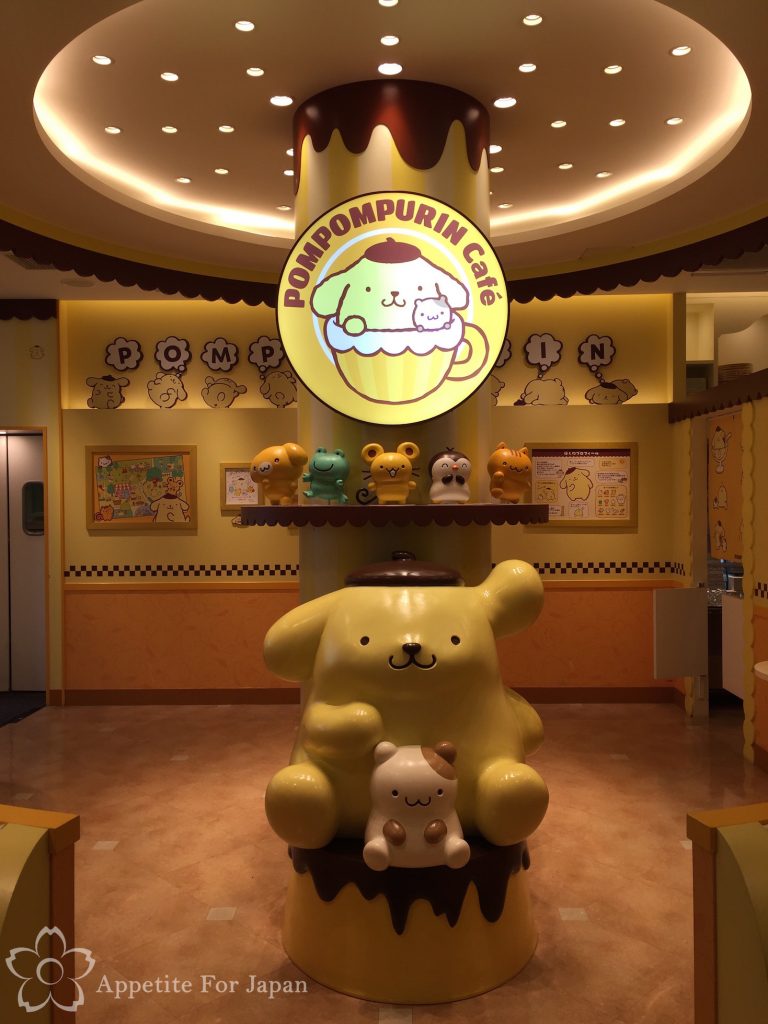 Sanrio Pompompurin Cafe Harajuku