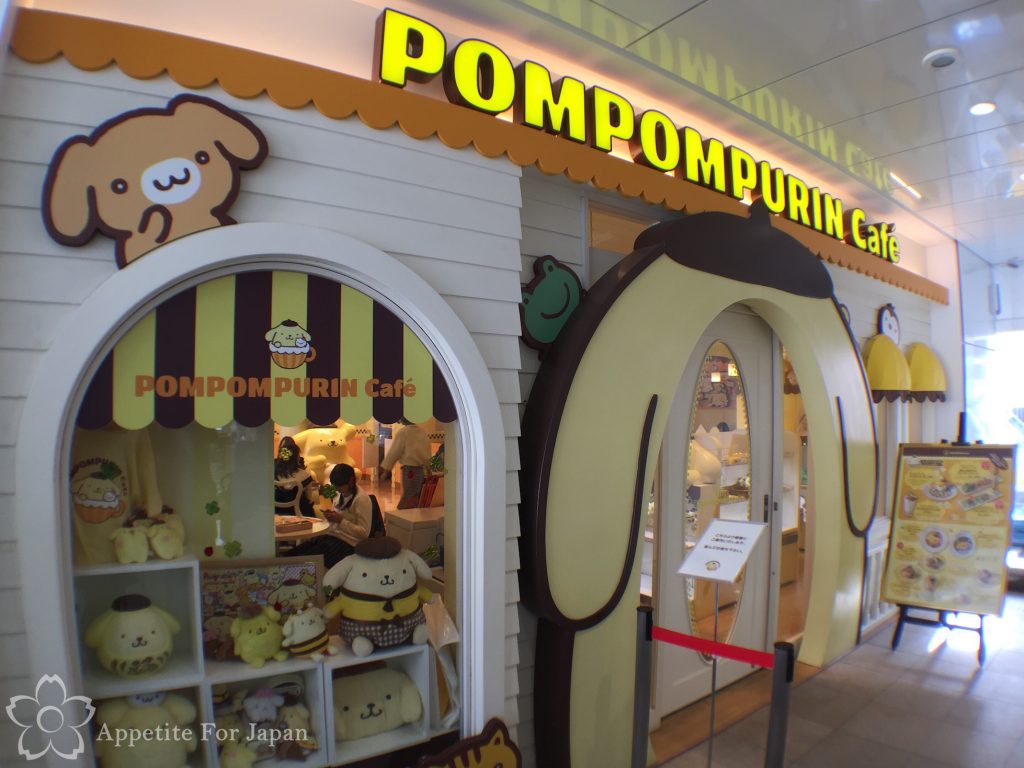 Sanrio Pompompurin Cafe Harajuku