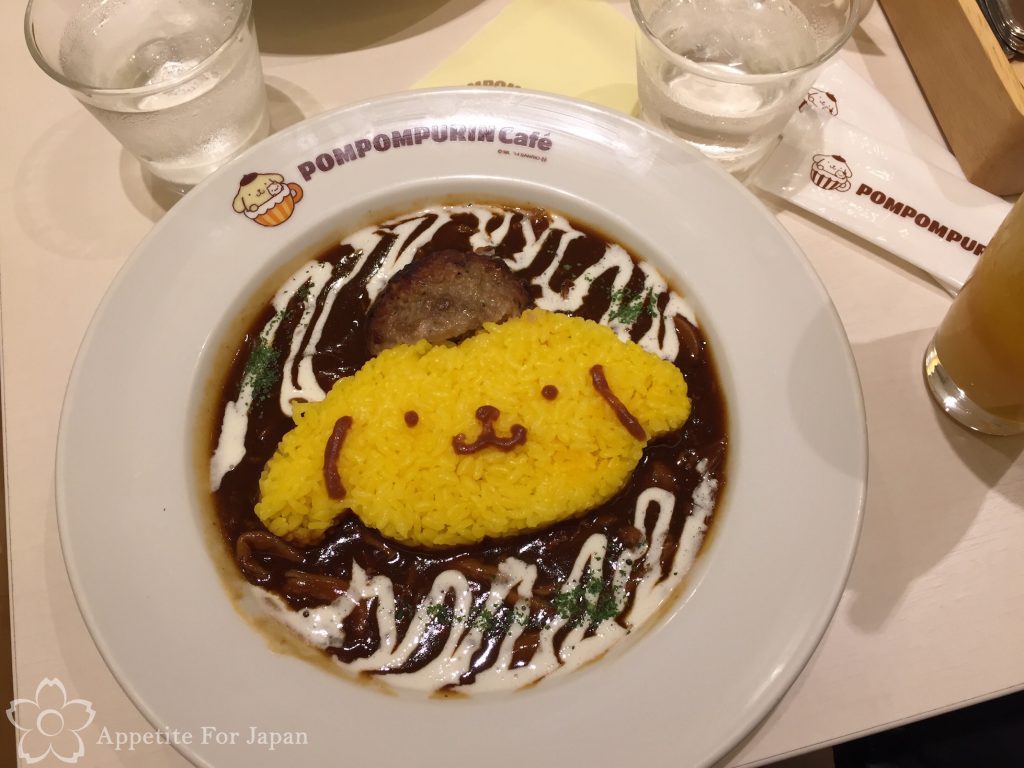 Sanrio Pompompurin Cafe Harajuku