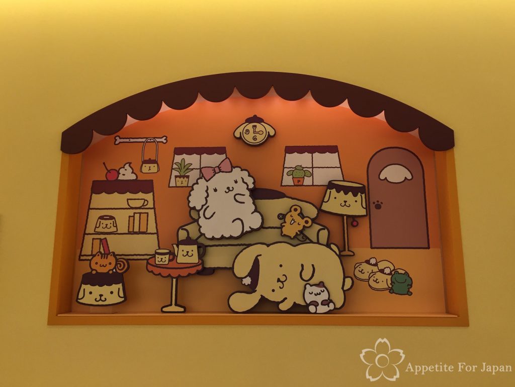 Sanrio Pompompurin Cafe Harajuku