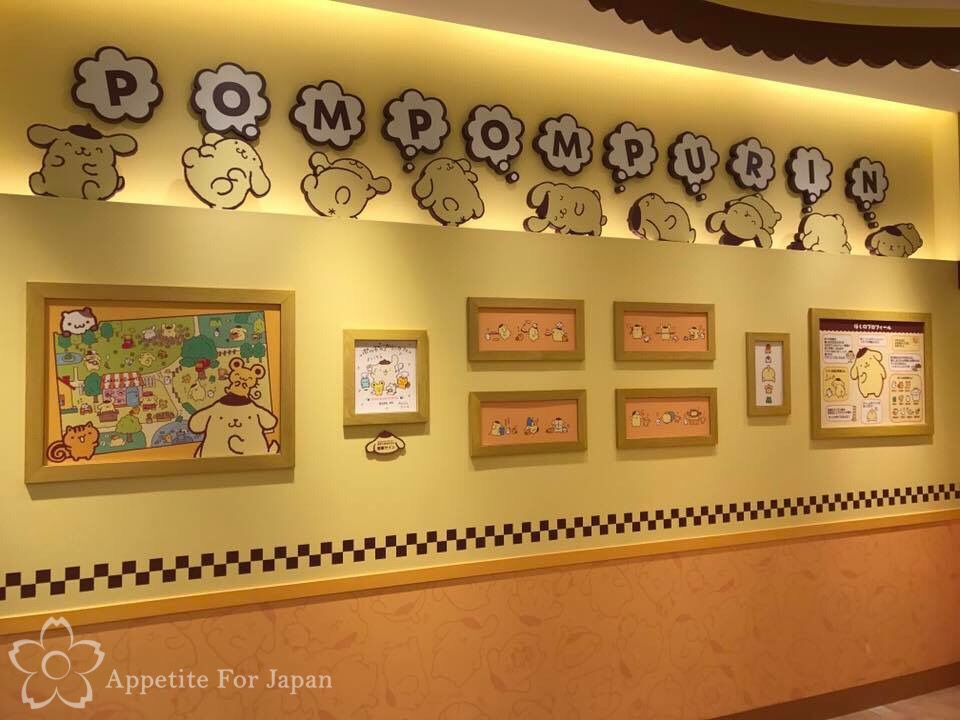 Sanrio Pompompurin Cafe Harajuku