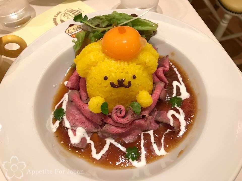 Sanrio Pompompurin Cafe Harajuku