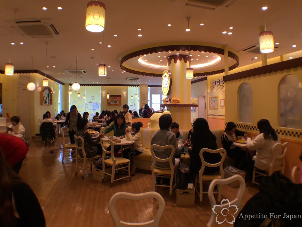 Sanrio Pompompurin Cafe Harajuku