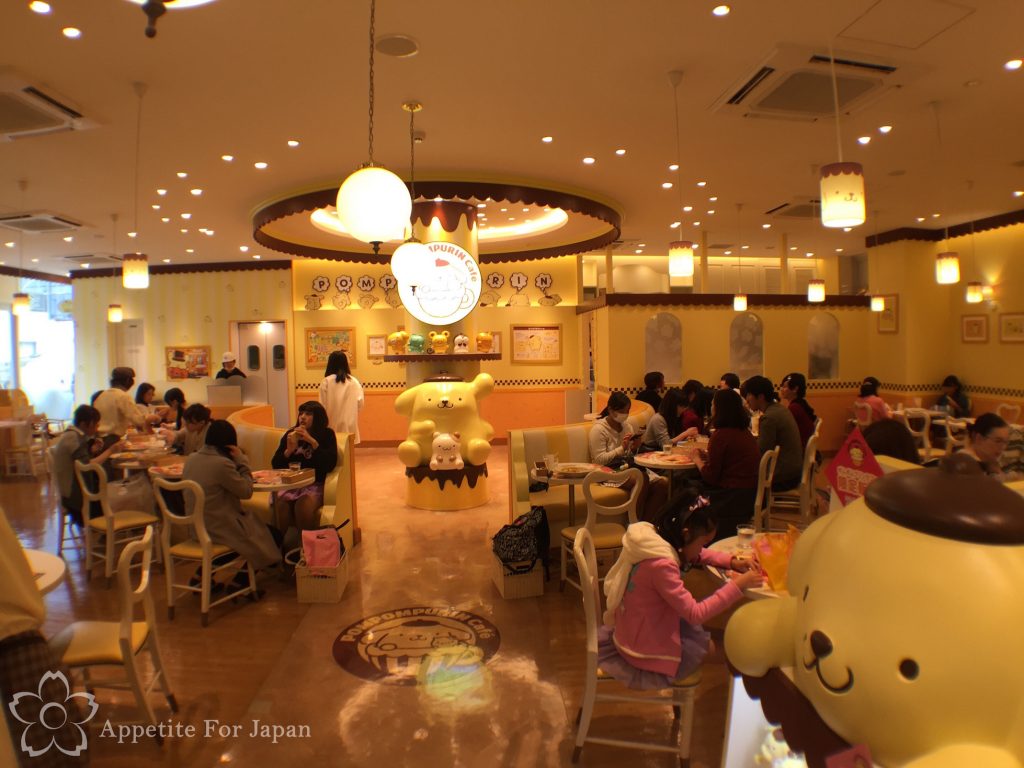 Sanrio Pompompurin Cafe Harajuku