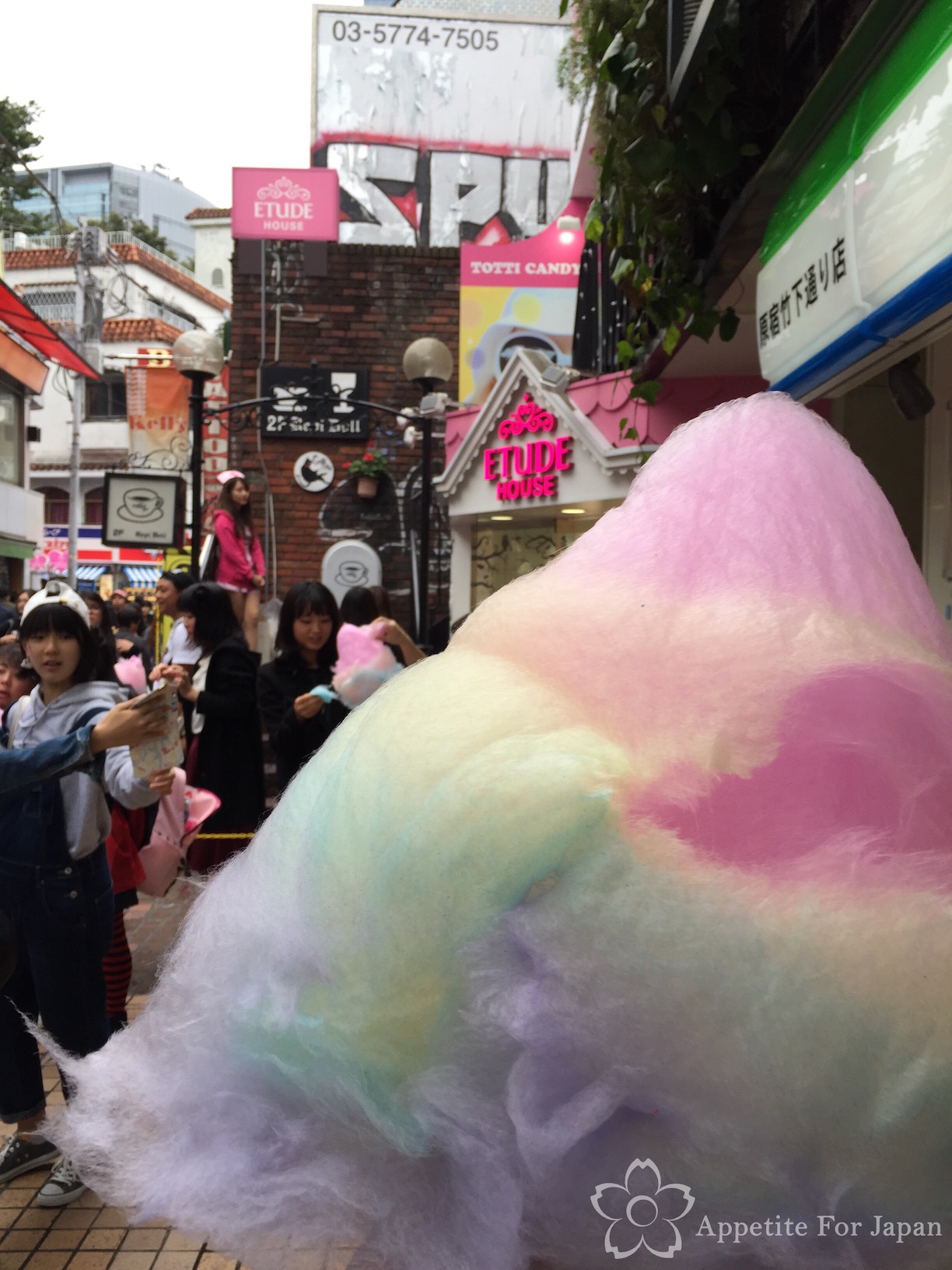 Totti Candy Factory Harajuku’s giant cotton candy Appetite For Japan