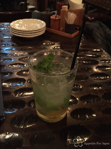 Yuzu Mojito Gonpachi Shibuya